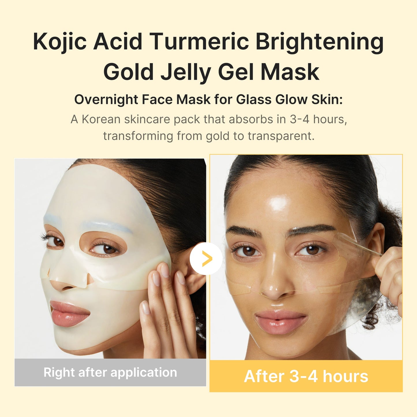 Kojic Acid Turmeric Gold Jelly Gel Mask 1EA